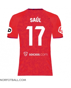 Billige Fotballdrakt Sevilla Saul Niguez #17 Replika Bortedrakt 2024-25 Kortermet